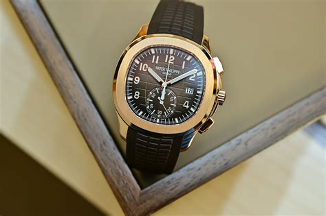 patek philippe aquanaut rose gold review|Patek Philippe aquanaut price list.